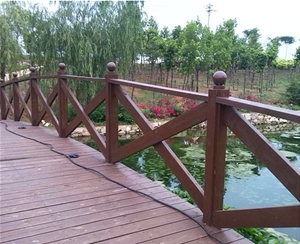 威海木塑拱桥