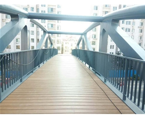 威海天桥通道木塑地板